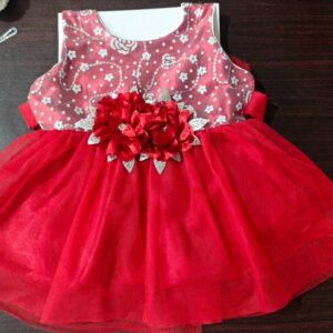 Box Frock Set RED